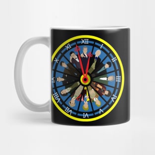 Tick Tock Doctor clock (Black) Mug